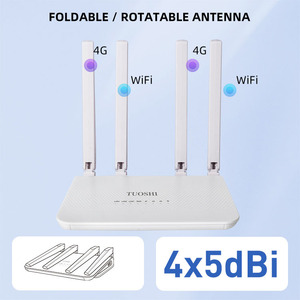 OEM ODM 3LAN 1WAN Cat 4เสาอากาศภายนอก Wifi ไร้สาย CPE FDD TDD โมเด็ม Low Power Mtn 3G 4G Lte โมเด็มซิมการ์ด Router B28 - Product Image 5
