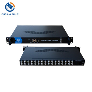 <strong>IPTV</strong> Streaming Service Headend Equipment Gateway CATV to <strong>IPTV</strong> Converter 16 <strong>DVB</strong>-C <strong>DVB</strong>-S2 ISDB-T to SPTS IP Gateway COL5816B - Product Image 4