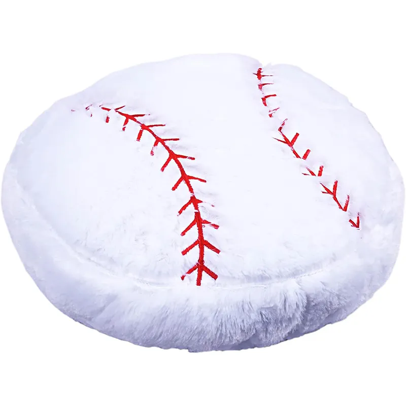 U062 Baseball peluche cuscino morbido imbottito soffice cuscino per divano decorazione auto regalo cuscino da Baseball