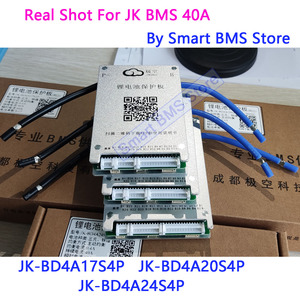 Akıllı JK BMS Jikong 0.4A 40A 40AH 40s Li-Ion Lifepo4 aktif denge RS485 Can 72V 8s 17s 20s 24s PCB modelleri BD4A17S4P BD4A20S4P - Product Image 5