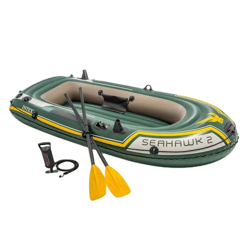 2 Person Inflatable Boat Inflatable kayak Rubber Boat Thickening PVC Fishing Boat