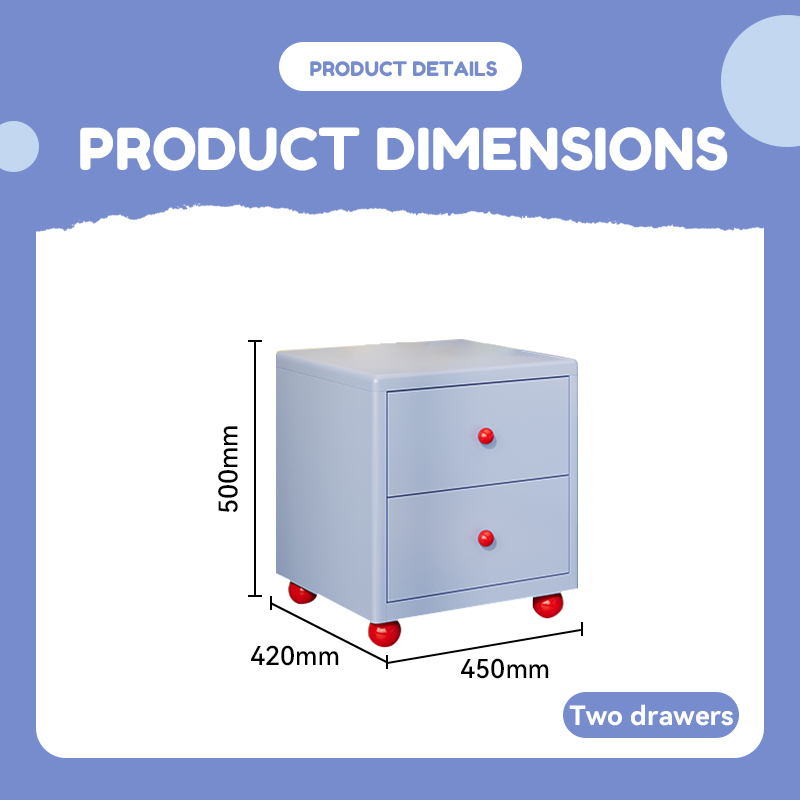 Blue two-drawer version