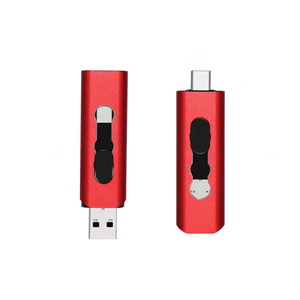 OTG 2合1通用串行总线3.0闪存驱动器，带c型笔4GB-128GB容量激光徽标通用串行总线2.0接口，盒装手机和平板电脑 - Product Image 2
