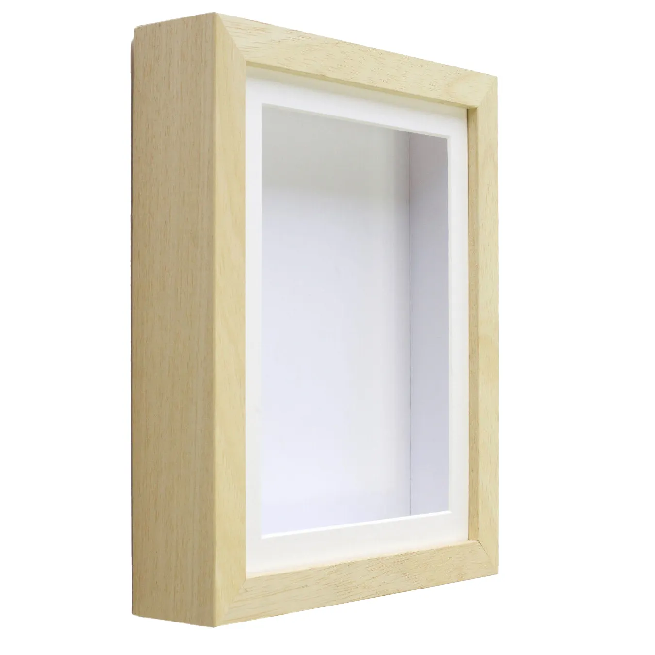 Cornice per foto 3d all'ingrosso di alta qualità cornice per scatola di ombre in legno per esposizione di oggetti ricordo