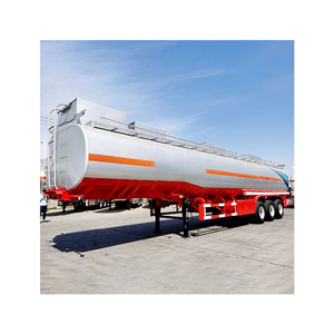3 סרנים 4 סרנים <span class=keywords><strong>45000L</strong></span> 50000L גולמי שמן דלק מכלית משאית הובלת קרוואן למחצה דלק טנק עם מחיר נמוך