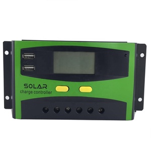 WSSCC-5 12V/24V/48V 20A 30A 40A 50A 60A PWM контроллер солнечной зарядки, автоматическая идентификация для солнечной системы - Product Image 1