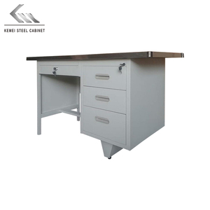 Classrrom Bàn Kim Loại Cơ Sở Thép Bàn Phím Khay MDF Máy Tính Để Bàn Văn Phòng Viết Bàn - Product Image 3