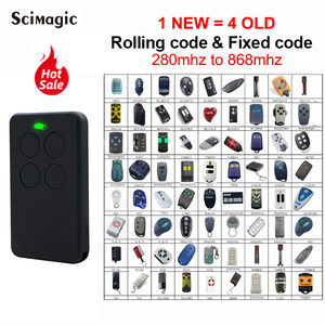 4 In 1 Auto Scan Cloner Multifrequecny 868Mhz 433Mhz 315Mhzガレージドアコマンド可変コード自動ゲートリモコン - Product Image 3