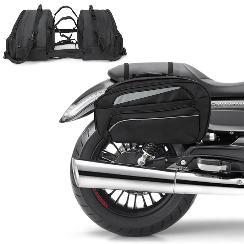 Tas ekor sepeda Motor profesional, tas keranjang beban Motor tahan air, tas penyimpanan bagasi rak belakang sepeda Motor
