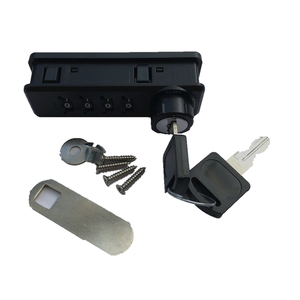 เครื่องกล4 Pin ล็อกเกอร์รหัสยิมรหัสผ่านล็อคตู้ที่มีคีย์หลัก - Product Image 1