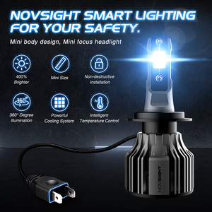 Novsight A500-N39 <span class=keywords><strong>led</strong></span> ampul far c6 S2 COB <span class=keywords><strong>led</strong></span> ışıkları 72W 10000 lümen H7 H4 H11 9005 9006 araba <span class=keywords><strong>led</strong></span> far ampulü
