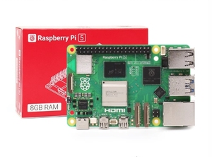 Original Raspberry Pi 5 4GB/8GB/16GB RAM-Kit-BCM2712 64-Bit Quad-Core Linux SBC, schnelles Entwicklungs board für Python/AI/IoT