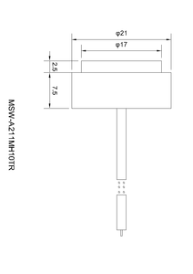 Wasserdichter 1-MHz-Ultraschallwandler mit digitalem Sensor ausgang für den Wasser durchfluss - Product Image 3