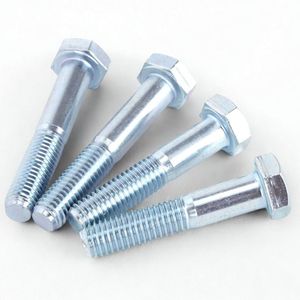 Việt Nam ốc vít DIN 931 / ISO 4014, ASME b18.2.1 lớp 4.8, 8.8, 10.9, 12.9 kẽm mạ một phần Chủ đề hình lục giác đầu Bolt - Product Image 2