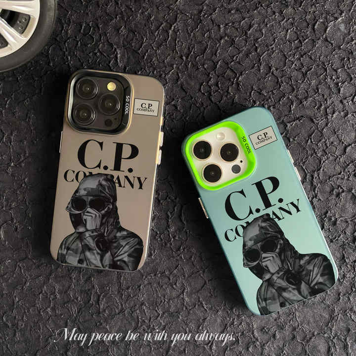Coque CP Company Case Personalized for iPhone 16 15 14 13 Pro Max 13 12 Mini IMD Phone Cover