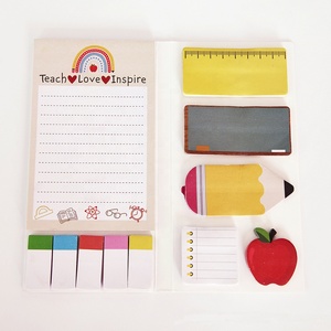 Planner Bullet Journaling Notebook Officeのブックマークインデックス付きの付箋セットセルフスティックノートパッドバンドルのカスタマイズ - Product Image 1