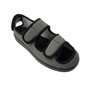 أحذية صيفية للجنسين تسمح بالتهوية قابلة للتعديل PU مريحة قابلة للتعديل - Product Image 1