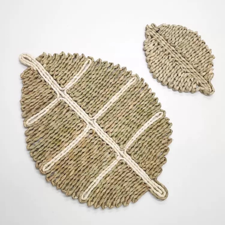 Leaves-reed corn husk double-layered-5030 cm