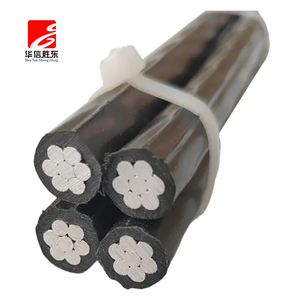 Alçak gerilim 6 4 2 1/0 2/0 3/0 4/0 AWG ABC havai servis damla güç kablosu - Product Image 1