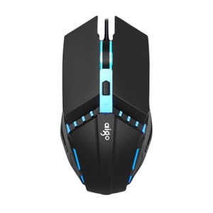 Q821Gaming Mouse cablato, ergonomico Gamer PC portatile Mouse per Computer portatili con RGB retroilluminato DPI fino a 2400 6 pulsanti programmabili - Product Image 1