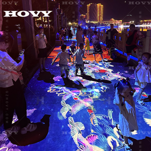 하이 퀄리티 80 + 테마 인터랙티브 플로어 프로젝터 LCD 디스플레이 1920x1200 해상도 내장 Wi-Fi 실내 인터랙티브 플로어 - Product Image 4