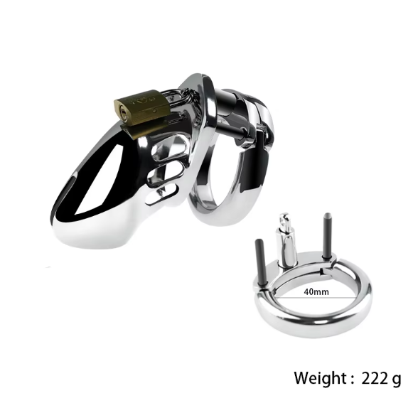 Plata-Jaula pequeña + anillo de 40mm