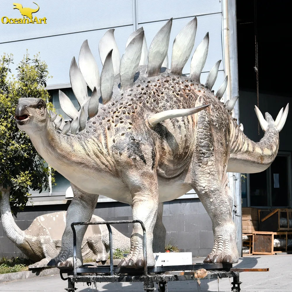 Parque de diversões dinossauros grande vida tamanho dinossauros animatronic dinossauro realista para parque temático