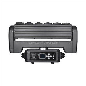 Doppio lato fascio di lavaggio testa mobile con controllo Pixel Led testa mobile luce di lavaggio fase di movimento luce 6 pezzi Rgbw 4 in 1 40w