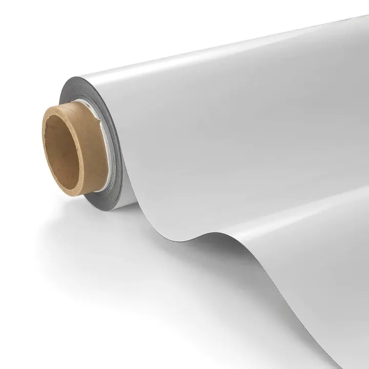 magnetically receptive material rolls with adhesive finish or dry erase finish,magnet sheets and rolls with adhesive or vinyl