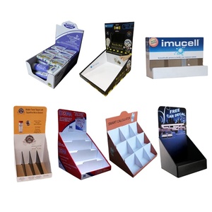 Safeka de papel personalizado de la caja de visualización con gancho de cartón al por menor soporte de exhibición de la joyería pendiente gancho soporte - Product Image 4