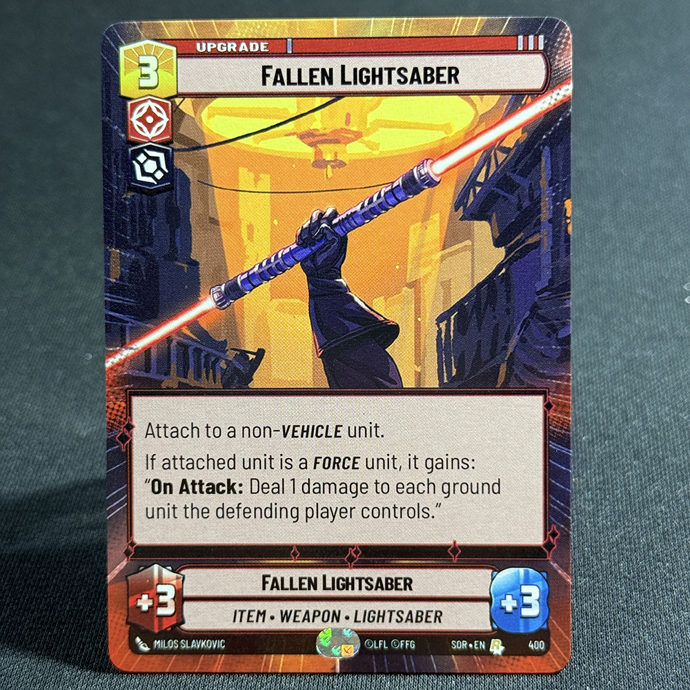 Sabre laser tombé 400