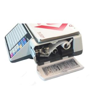 HSPOS 30kg Preis Elektronische Waage mit Barcode-Etiketten druck waage für Supermarkt kasse mit Drucker - Product Image 4