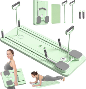 <strong>AB</strong> <strong>Exercise</strong> Training Multi-Machine Pilates Board Roller <strong>Total</strong> Core Fitness Equipment Foldable Pilates Reformer Board