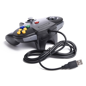 PC USB Wired Joypad Console di N64 Controller di Gioco Per Nintendo 64