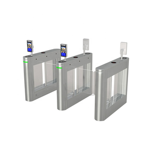 Zento High Quality 304 Stainless Steel Fully Automatic RFID Card QR Code <strong>Access</strong> <strong>Control</strong> System Swing Turnstile for Airport&amp;Park - Product Image 5