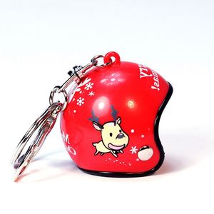 Güvenlik mini bisiklet kaskı anahtarlık anahtarlıklar futbol anahtarlık kask motosiklet kask anahtarlık