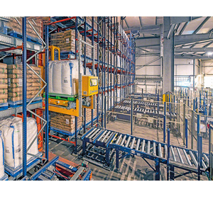Sistema automatico di scaffalature di stoccaggio automatico di scaffalature industriali - Product Image 1
