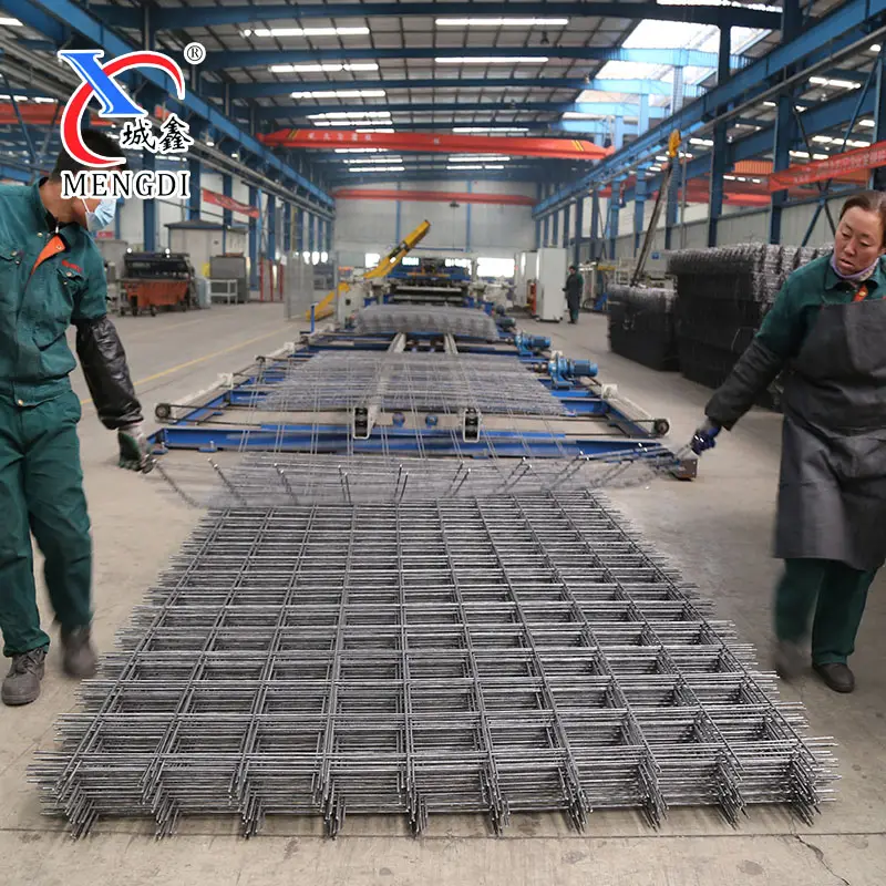 6X6 Bê Tông Lưới Xây Dựng Cốt Thép Bê Tông Thép Hàn Dây Lưới Bảng Điều Khiển Hàng Rào