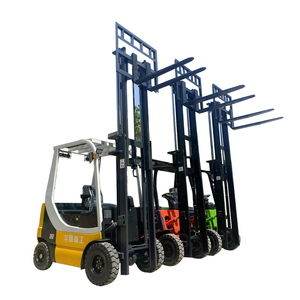 Small Electric High-Lift Forklift with 6m Hydraulic <strong>Stack</strong> AC Motor Power Source for Construction Four-Wheel Loading &amp; <strong>Unloading</strong> - Product Image 1