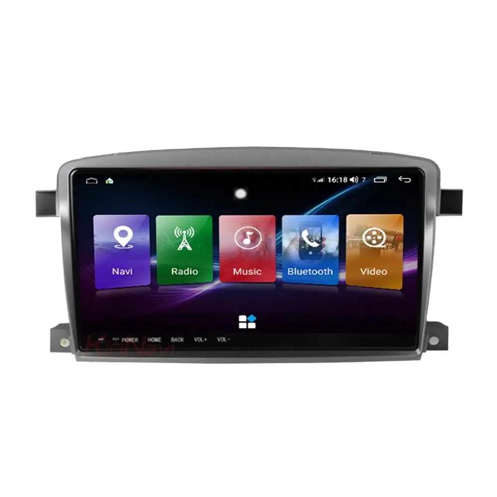 KiriNavi 9 "video dell'automobile di androide 11 per ROEWE 750/MG7 stereo GPS autoradio lettore dvd di navigazione DSP BT 5G WIFI 2007 - 2011