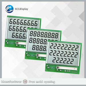 Economico e pratico schermo del codice del segmento HTN modulo di retroilluminazione del modulo di retroilluminazione del carburante dispenser strumento display 7 segmento - Product Image 5