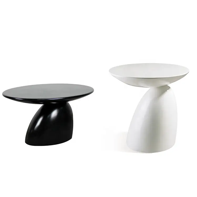 פיברגלס parabe פטריות צורת צד קפה שולחן לסלון