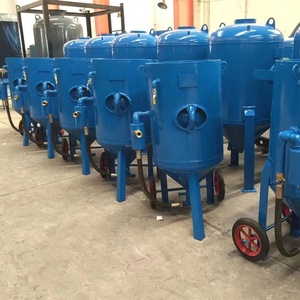 Pas kaldırmak yüksek basınçlı kuru cep kumlama Pot manuel kumlama makinesi tankı kuru ıslak kumlama tozsuz parlatma - Product Image 4