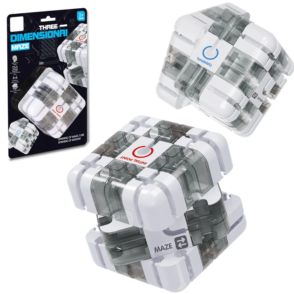 Sản Phẩm Mới Trò Chơi Câu Đố 3x3 Não Đồ Chơi Cho Trẻ Em 3D Ma Thuật Trí Tuệ Mê Cung Cube Fidget Đồ Chơi Mới Lạ Theo Dõi Bóng Juguetes Para Los ninos