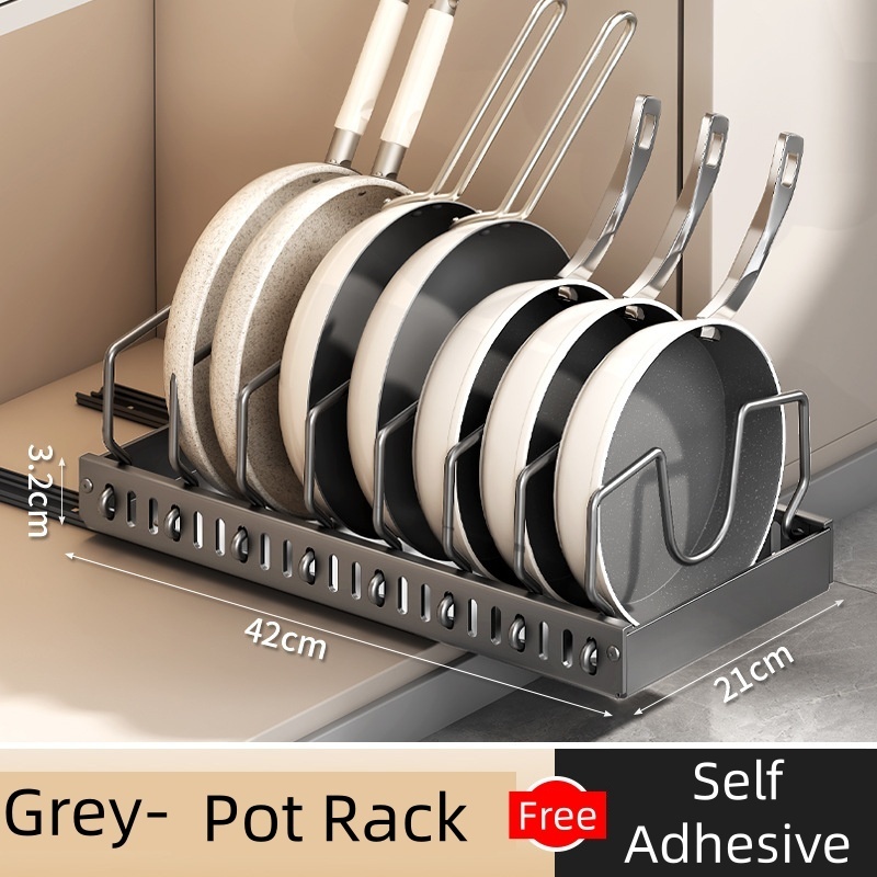 Porta Pentole - Grigio - 42