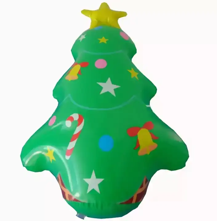 Großhandel PVC Aufblasbarer Weihnachts baum becher für Kinderspiel zeug