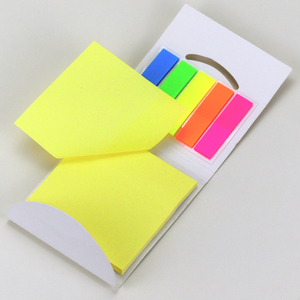 定制印刷折叠便签记事本便签促销礼品牛皮纸封面带标志便签 - Product Image 5