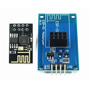 Sanlik New Original <strong>ESP8266</strong> <strong>ESP</strong>-<strong>01</strong> <strong>Wifi</strong> <strong>Wireless</strong> Transceiver Adapter <strong>Module</strong> Serial Port Remote Transmission <strong>Module</strong> Blue Board - Product Image 1