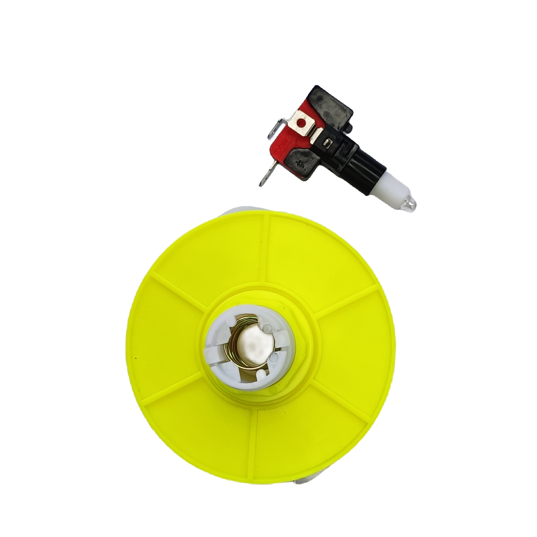 アーケードギフトマシン用LEDイルミネーションプッシュボタン付き82mmスタートボタンHappy in the Balls - Product Image 3