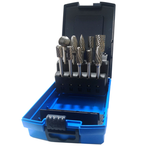 Nhà máy vonfram thép cacbua Burrs tập tin quay Kim Cương Burrs thiết lập công cụ quay Kit cho chế biến gỗ Carbide Burrs và điêu khắc - Product Image 3